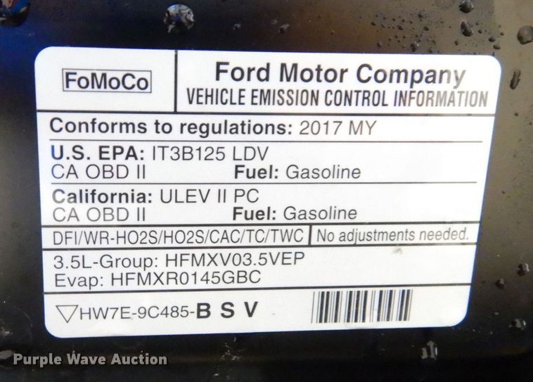 image for item DS1333 2017 Ford Explorer Police Interceptor  SUV