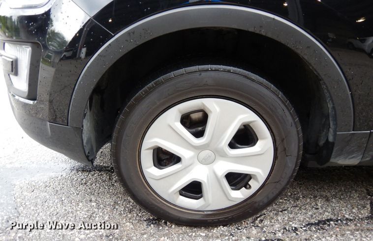 image for item DS1333 2017 Ford Explorer Police Interceptor  SUV