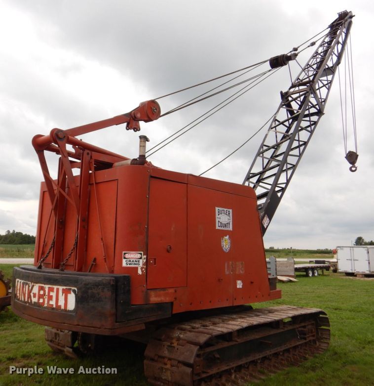 image for item DS8180 1967 Link-Belt LS-78  crane