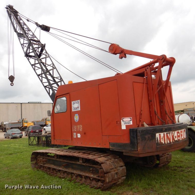 image for item DS8180 1967 Link-Belt LS-78  crane