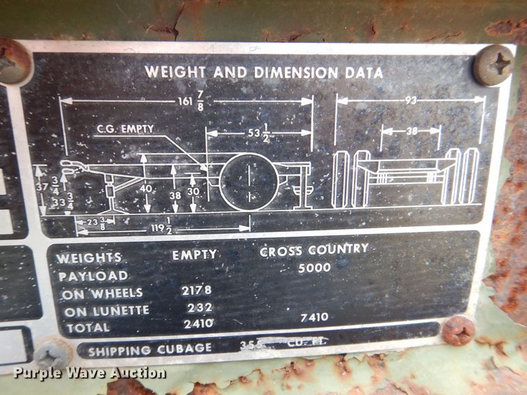 image for item DS8185 Utility trailer