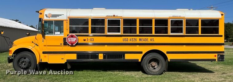 image for item DS8480 2003 International CE  school bus