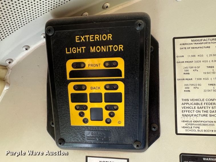 image for item DS8480 2003 International CE  school bus