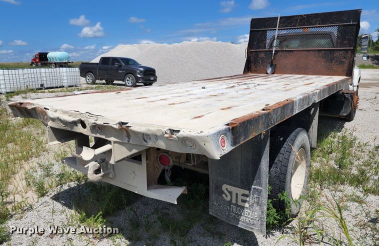 image for item JB9063 1996 GMC TopKick  dump flatbed truck