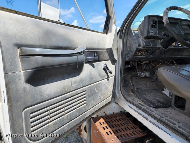 image for item JB9063 1996 GMC TopKick  dump flatbed truck