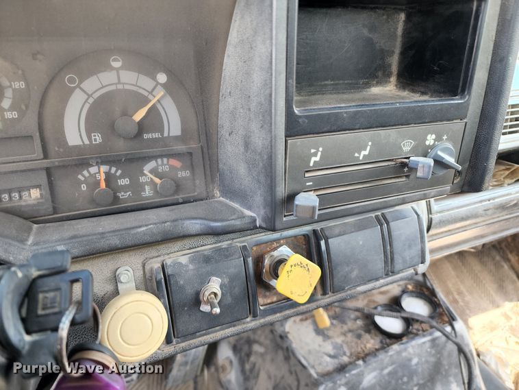 image for item JB9063 1996 GMC TopKick  dump flatbed truck