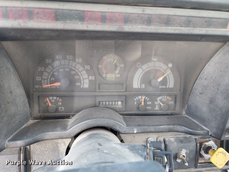 image for item JB9063 1996 GMC TopKick  dump flatbed truck