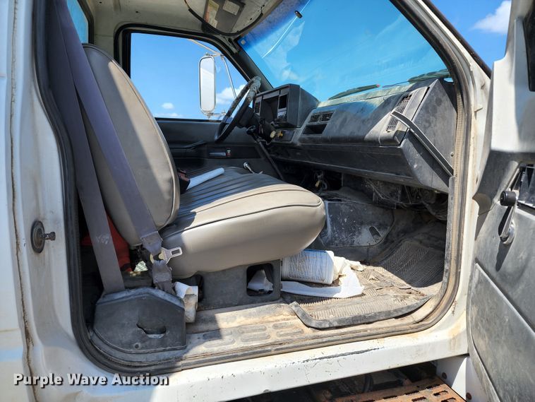 image for item JB9063 1996 GMC TopKick  dump flatbed truck