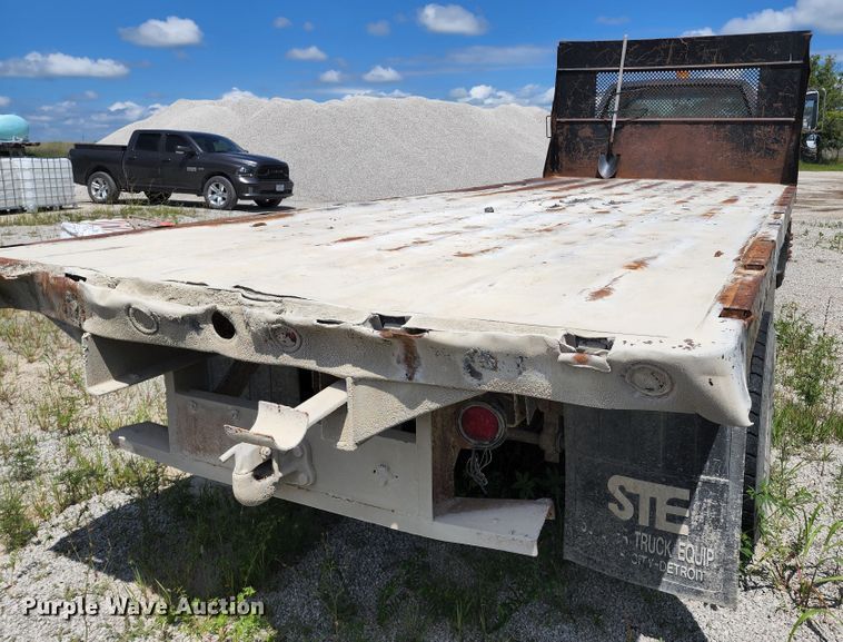 image for item JB9063 1996 GMC TopKick  dump flatbed truck