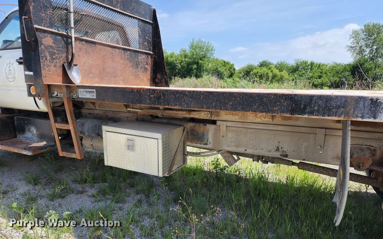 image for item JB9063 1996 GMC TopKick  dump flatbed truck