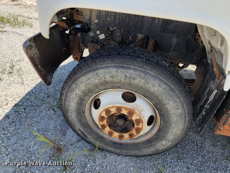 image for item JB9063 1996 GMC TopKick  dump flatbed truck