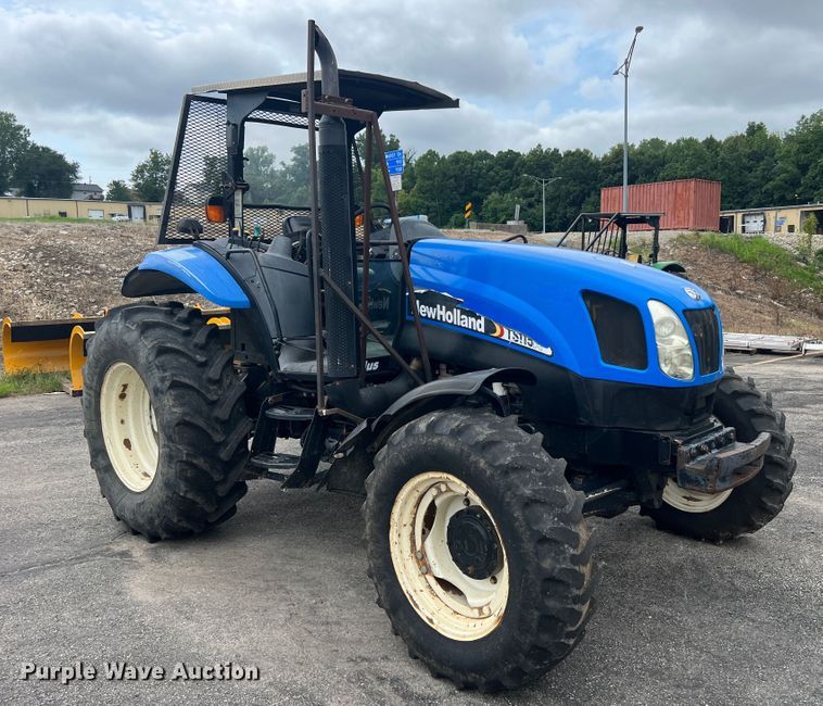 image for item JM9141 2005 New Holland TS115A  MFWD tractor