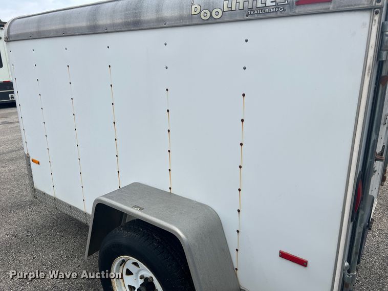 image for item JM9142 2001 Doolittle  enclosed cargo trailer