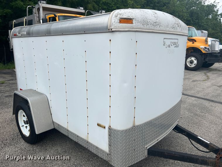 image for item JM9142 2001 Doolittle  enclosed cargo trailer
