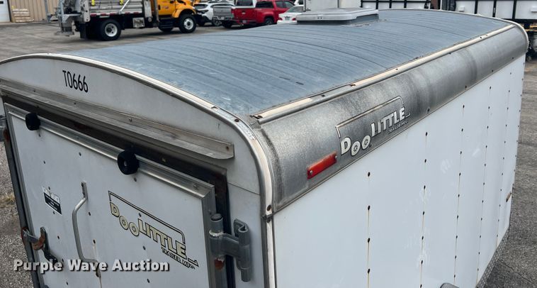 image for item JM9142 2001 Doolittle  enclosed cargo trailer