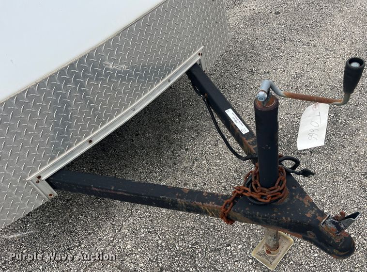 image for item JM9142 2001 Doolittle  enclosed cargo trailer