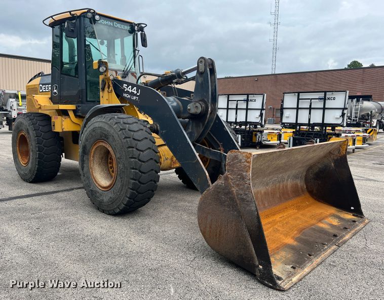image for item JM9143 2008 John Deere 544J  high lift wheel loader