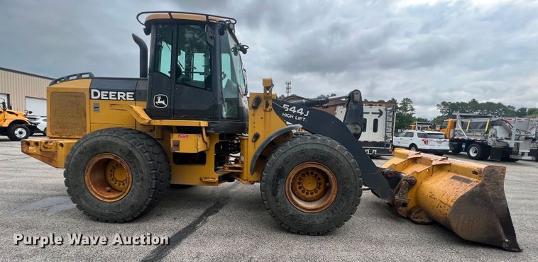 image for item JM9143 2008 John Deere 544J  high lift wheel loader