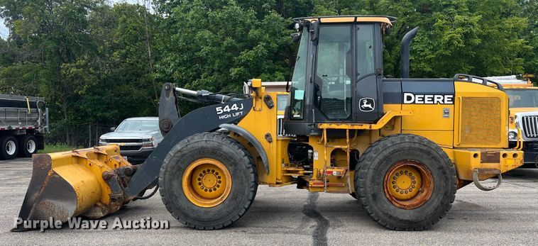image for item JM9143 2008 John Deere 544J  high lift wheel loader