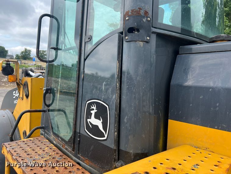 image for item JM9143 2008 John Deere 544J  high lift wheel loader