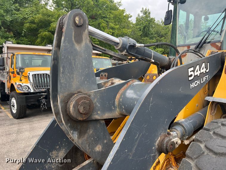image for item JM9143 2008 John Deere 544J  high lift wheel loader