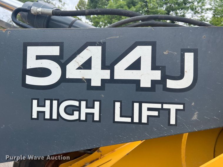 image for item JM9143 2008 John Deere 544J  high lift wheel loader