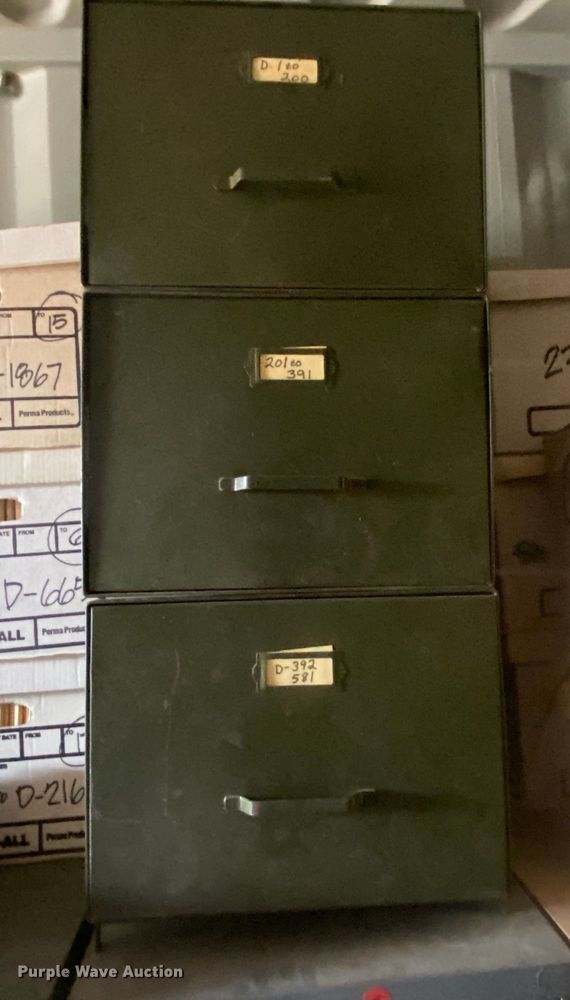 image for item JW9484 (8) file cabinets