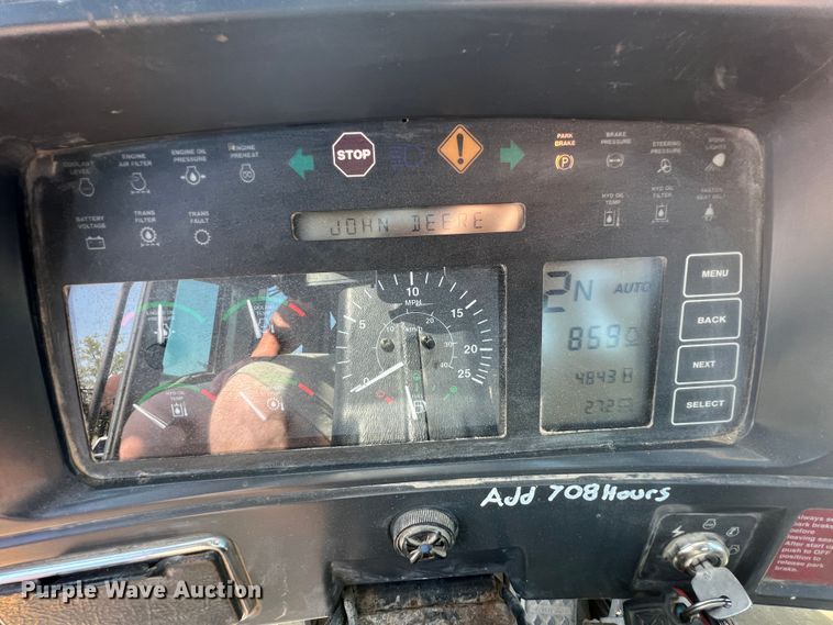 image for item JX9429 2002 John Deere 444H  wheel loader