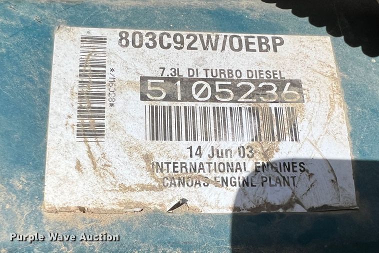 image for item JX9438 2004 International CE200  school bus