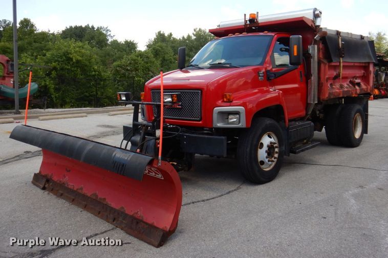 image for item KF9577 2008 GMC C7500  dump truck