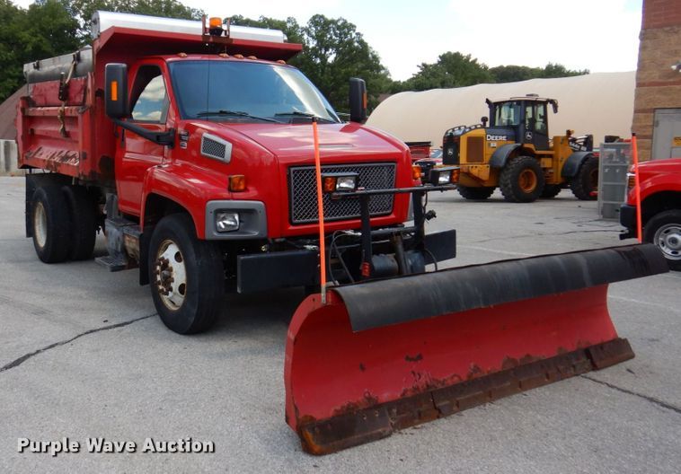image for item KF9577 2008 GMC C7500  dump truck