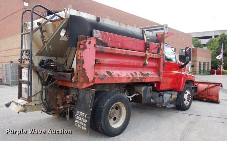 image for item KF9577 2008 GMC C7500  dump truck
