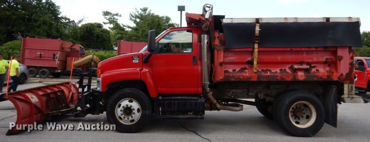 image for item KF9577 2008 GMC C7500  dump truck