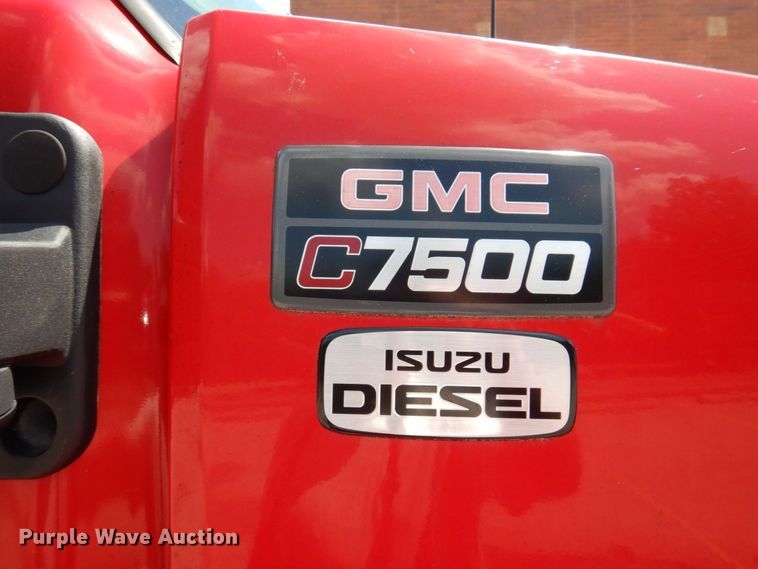 image for item KF9577 2008 GMC C7500  dump truck