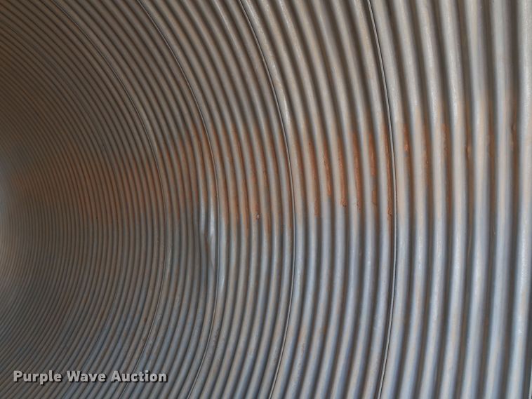 image for item KR9850 20' L x 10' diameter galvanized culvert