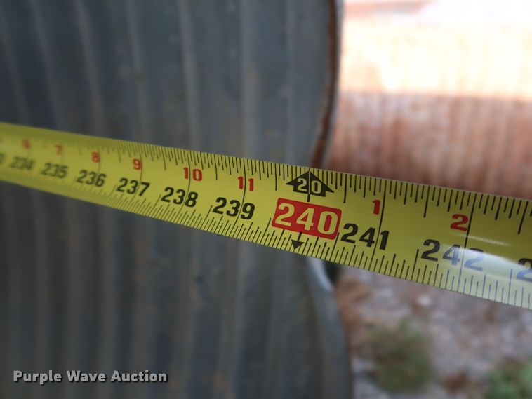 image for item KR9850 20' L x 10' diameter galvanized culvert