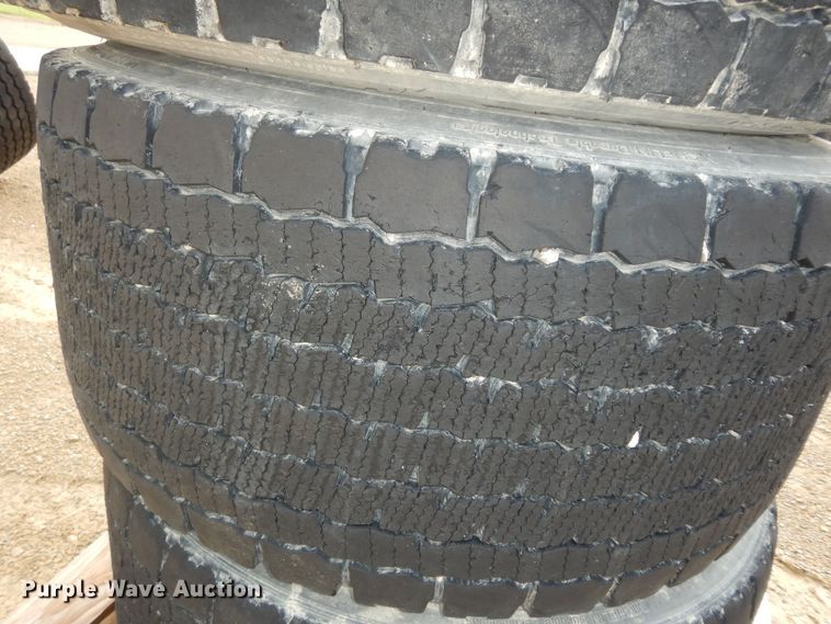 image for item KS9782 (4) 455/55R22.5 tires