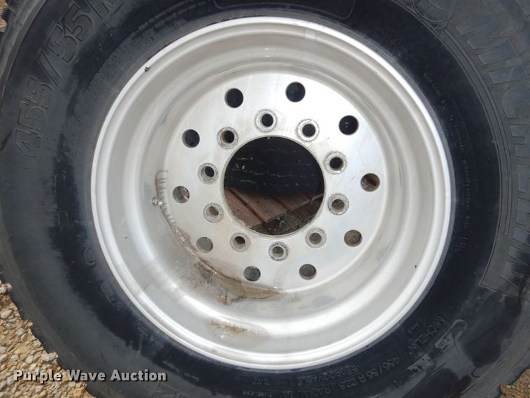 image for item KS9783 (4) 455/55R22.5 tires