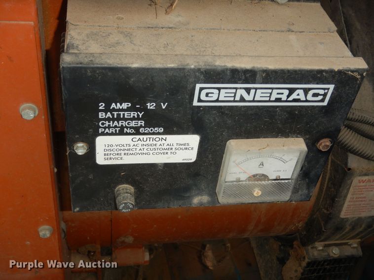 image for item KS9893 2000 Generac 20A03008S  generator