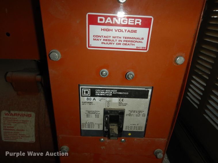 image for item KS9893 2000 Generac 20A03008S  generator