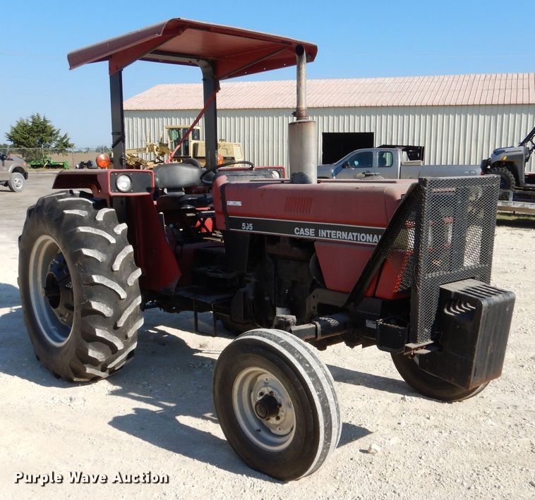 image for item LB9866 1991 Case IH 595  tractor
