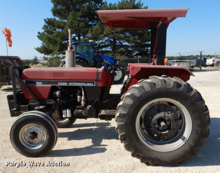 image for item LB9866 1991 Case IH 595  tractor