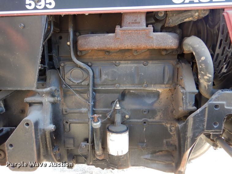 image for item LB9866 1991 Case IH 595  tractor