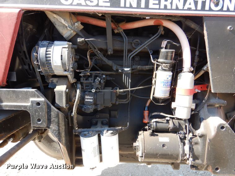 image for item LB9866 1991 Case IH 595  tractor