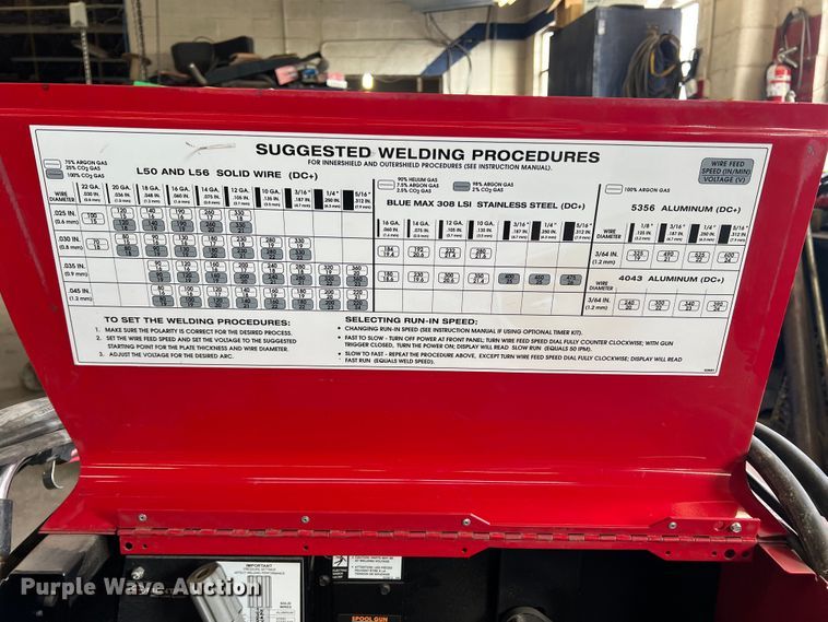 image for item LI9405 Lincoln Power MIG 255C  welder