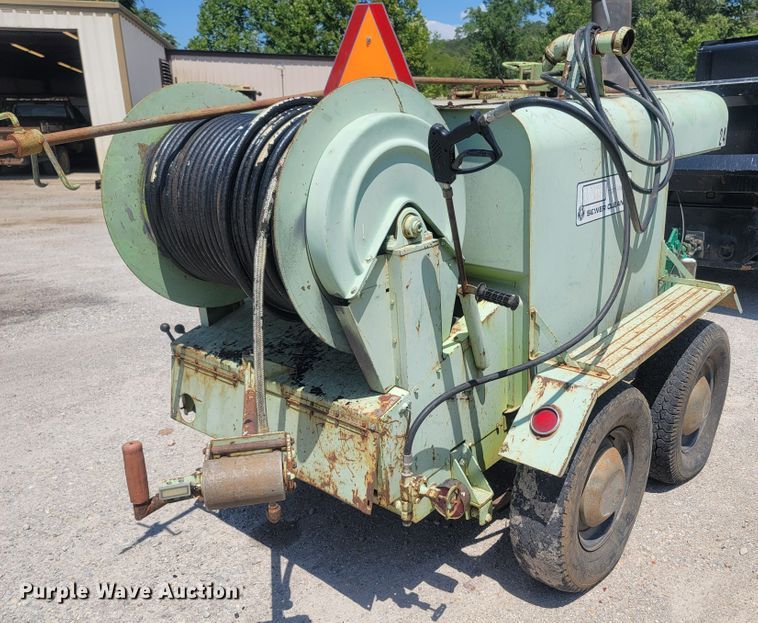 image for item LM9619 Sewer jetter trailer