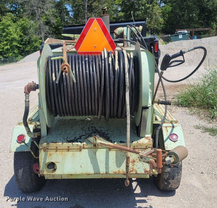 image for item LM9619 Sewer jetter trailer