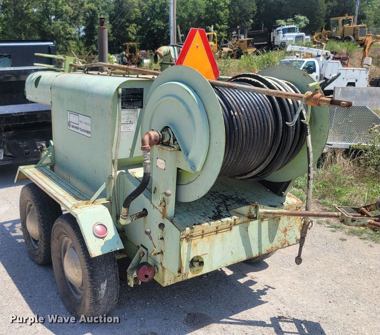 image for item LM9619 Sewer jetter trailer