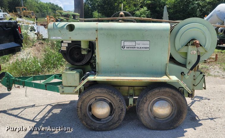 image for item LM9619 Sewer jetter trailer