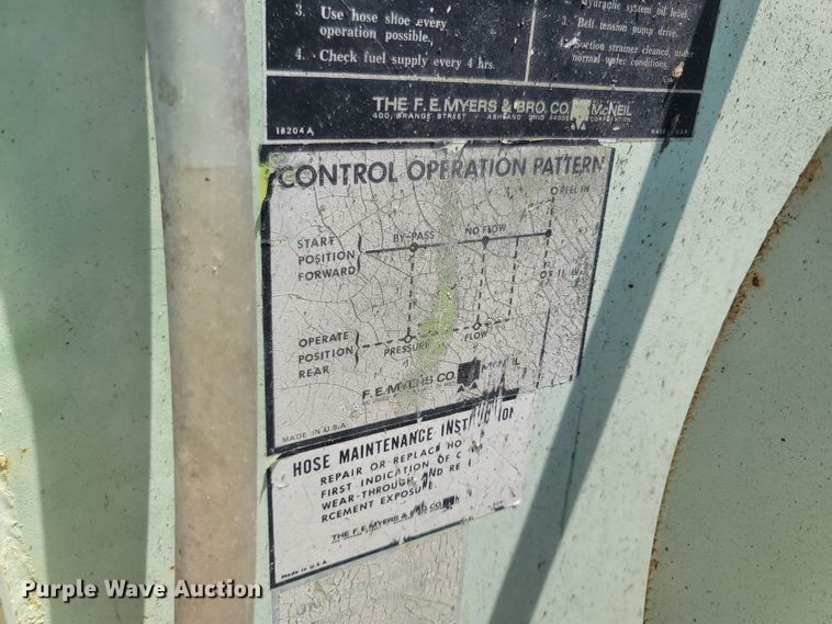 image for item LM9619 Sewer jetter trailer